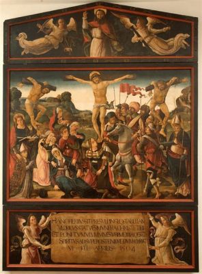 Il Crucifixion di Ulrich von Liechtenstein: un'esplosione di pathos mistico e dettagli realistici!